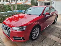 Usado Audi A4 S-Line 190 CV (139 kW) 2017 Rojo Berlina