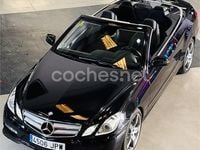 Usado Mercedes E350 Avantgarde 265 CV (194 kW) 2013 Negro Descapotable