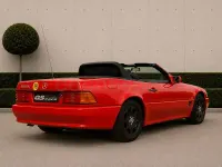 Usado Mercedes SL500 320 CV (235 kW) 1995 Rojo Descapotable