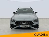 Usado Mercedes C220 AMG line 200 CV (147 kW) 2025 Gris plata Familiar