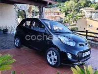 Usado Kia Picanto 69 CV (50 kW) 2011 Negro Utilitario