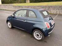 Usado Fiat 500 Lounge 95 HP (69 kW) 2011 Azul Citadino