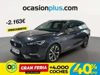 Usado Seat Leon ST FR 150 CV (110 kW) 2021 Gris Familiar