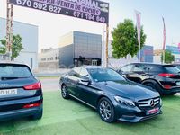 Usado Mercedes C200 Avantgarde 136 CV (100 kW) 2014 Gris / plata Berlina