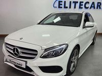 Usado Mercedes C220 Avantgarde Edition 170 CV (125 kW) 2014 Blanco Berlina