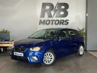 Usado Seat Ibiza Style 75 CV (55 kW) 2017 Azul Berlina