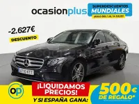 Usado Mercedes E220 194 CV (142 kW) 2019 Negro Berlina