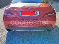 Usado Mercedes CLA200 136 CV (100 kW) 2018 Rojo Berlina