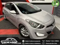 Usado Hyundai i30 100 CV (73 kW) 2013 Gris / plata Berlina