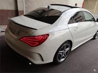 Usado Mercedes CLA200 AMG line 136 CV (100 kW) 2013 Blanco Berlina