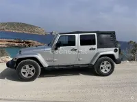 Usado Jeep Wrangler Unlimited Sahara 177 CV (130 kW) 2007 Gris / plata SUV