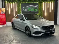 Usado Mercedes CLA220 AMG line 177 CV (130 kW) 2016 Gris / plata Berlina