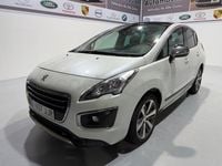 Usado Peugeot 3008 Style 130 CV (95 kW) 2015 Blanco Familiar