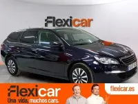 Usado Peugeot 308 SW Active 130 CV (95 kW) 2017 Negro Familiar