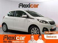 Usado Peugeot 108 Active 72 CV (52 kW) 2021 Blanco Utilitario
