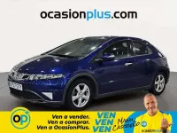 Usado Honda Civic Comfort 100 CV (73 kW) 2010 Azul Utilitario