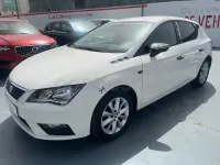 Usado Seat Leon Style 115 CV (84 kW) 2017 Blanco Berlina