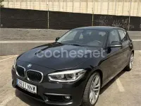 Usado BMW 120 Sport Line 190 CV (139 kW) 2017 Negro Berlina