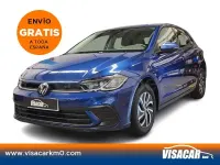 Usado VW Polo Life 95 CV (69 kW) 2022 Azul Utilitario