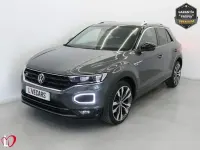 Usado VW T-Roc R-line 150 CV (110 kW) 2022 Gris / plata SUV