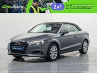 Usado Audi A3 Cabriolet Design 116 CV (85 kW) 2017 Gris Descapotable
