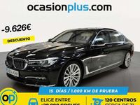 Usado BMW 750L 449 CV (330 kW) 2018 Negro Berlina