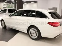 Usado Mercedes C220 170 CV (125 kW) 2017 Blanco Familiar