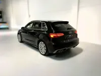Usado Audi A3 Sportback S-Line 150 CV (110 kW) 2018 Negro Utilitario