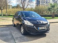 Usado Peugeot 208 Access 68 CV (50 kW) 2013 Negro Utilitario