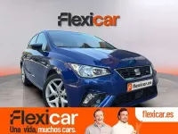 Usado Seat Ibiza FR 116 CV (85 kW) 2017 Azul Berlina