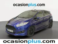 Usado Ford Fiesta ST-Line 120 CV (88 kW) 2016 Azul Utilitario
