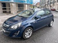 Usado Opel Corsa Selective 75 CV (55 kW) 2014 Azul Utilitario