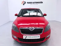 Usado Skoda Fabia 69 CV (50 kW) 2014 Rojo Utilitario