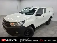 Usado Toyota HiLux 150 CV (110 kW) 2017 Blanco Pickup/Camioneta