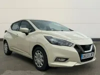 Käytetty Nissan Micra Acenta 92 HP (67 kW) 2022 Valkoinen Viistoperä