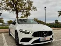 Usado Mercedes CLA180 136 CV (100 kW) 2021 Blanco Coupe