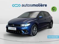 Usado VW Polo R-line 110 CV (80 kW) 2022 Azul Berlina