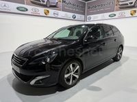 Usado Peugeot 308 SW Allure 130 CV (95 kW) 2017 Negro Familiar
