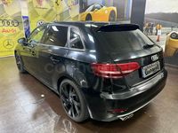 Usado Audi A3 150 CV (110 kW) 2017 Negro Berlina