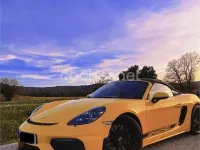 Usado Porsche 718 Spyder 420 CV (308 kW) 2022 Amarillo Descapotable
