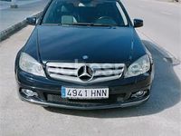 Usado Mercedes C200 136 CV (100 kW) 2010 Azul Familiar
