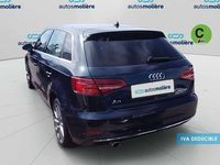Usado Audi A3 Sportback Design 116 CV (85 kW) 2019 Azul Utilitario