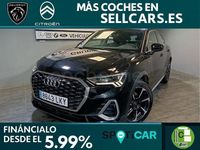 Usado Audi Q3 Sportback S-Line 150 CV (110 kW) 2020 Negro SUV