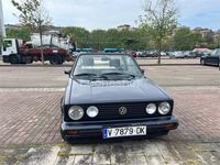 Usado VW Golf Cabriolet 112 CV (82 kW) 1990 Azul Descapotable