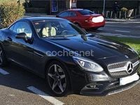 Usado Mercedes SLC200 184 CV (135 kW) 2019 Negro Descapotable