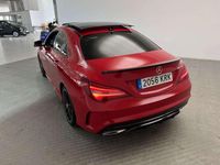 Usado Mercedes CLA200 136 CV (100 kW) 2018 Rojo Coupe