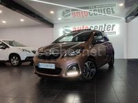 Usado Peugeot 108 Allure 82 CV (60 kW) 2015 Marrón Berlina