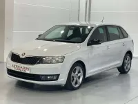 Usado Skoda Rapid Ambition 90 CV (66 kW) 2017 Blanco Utilitario