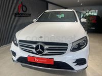 Usado Mercedes GLC220 AMG line 170 CV (125 kW) 2015 Blanco SUV
