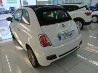 Usado Fiat 500C Lounge 69 CV (50 kW) 2015 Blanco Descapotable